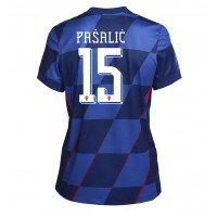 Dres Chorvátsko Mario Pasalic #15 Preč pre Ženy ME 2024 Krátky Rukáv